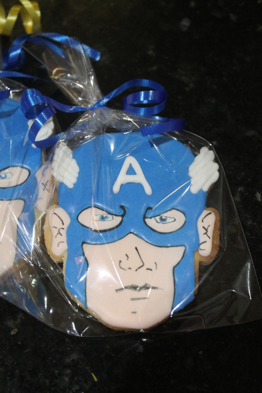 superhero cookies One Dozen (12) - Ladybug bake shop